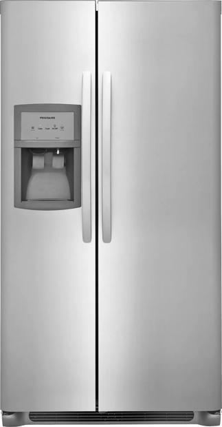 22.0 Cu. Ft. Side-by-Side Refrigerator Stainless Steel-FFSS2325TS