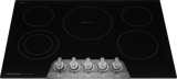 30" Electric Cooktop — Black Stainless Steel (GCCE3070BD)