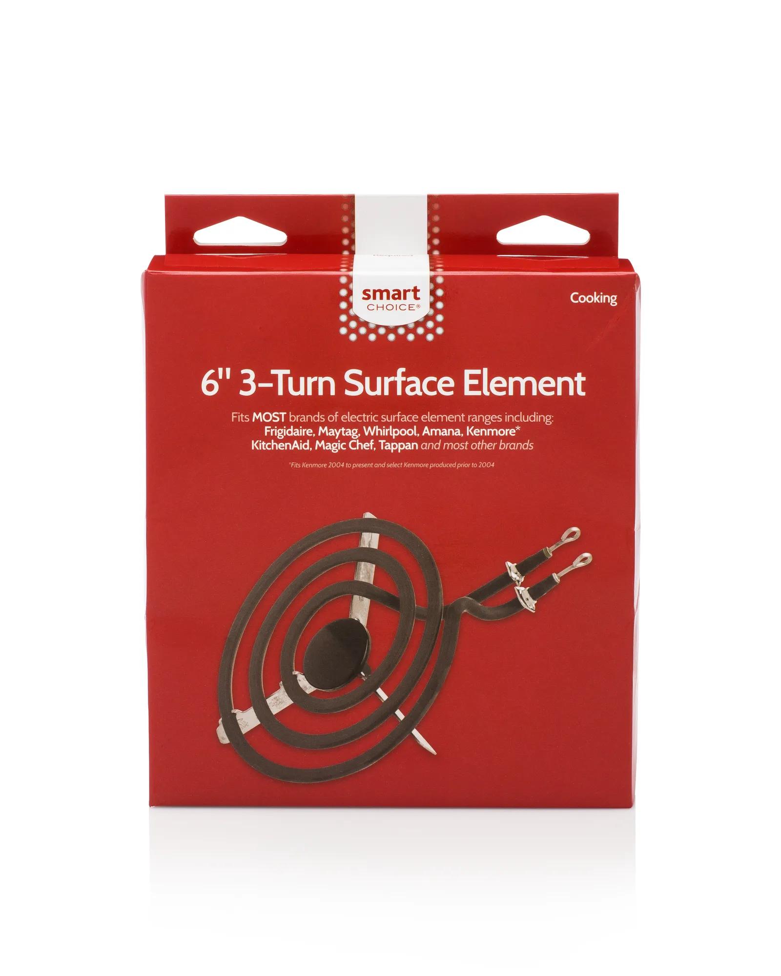 6" 3-Turn Surface Element, Fits Most