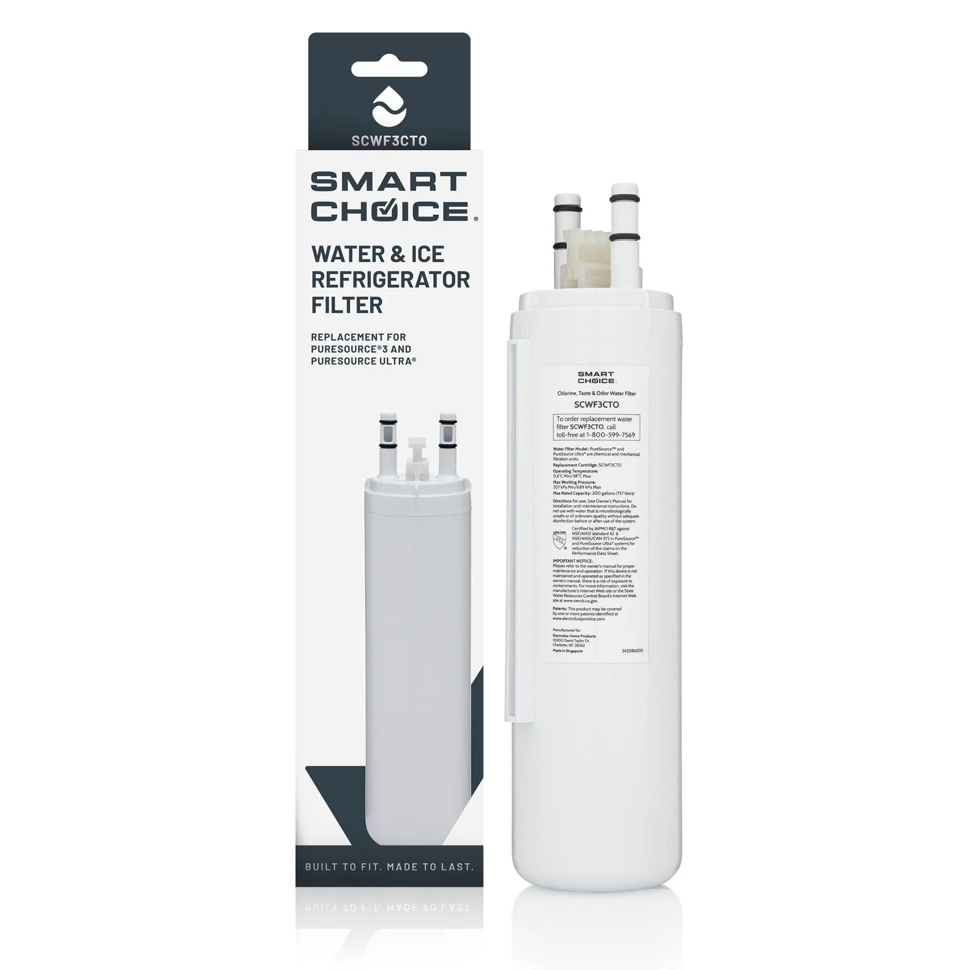 Refrigerator Water & Ice Filter, Genuine Replacement for Frigidaire ULTRAWF & WF3CB