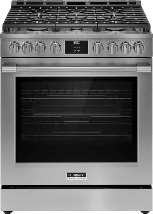 30” Gas Range with No Preheat + Air Fry, Includes Air Fry Tray
