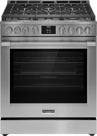 30” Gas Range with No Preheat + Air Fry, Includes Air Fry Tray