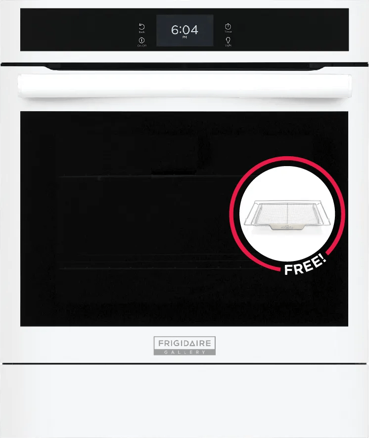 24" Single Electric Wall Oven with Air Fry, Includes Free Air Fry Tray