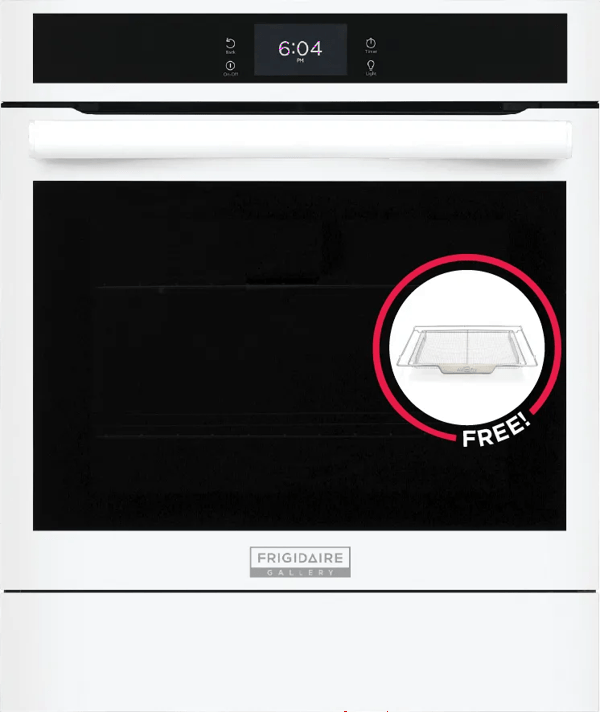 24" Single Electric Wall Oven with Air Fry, Includes Free Air Fry Tray