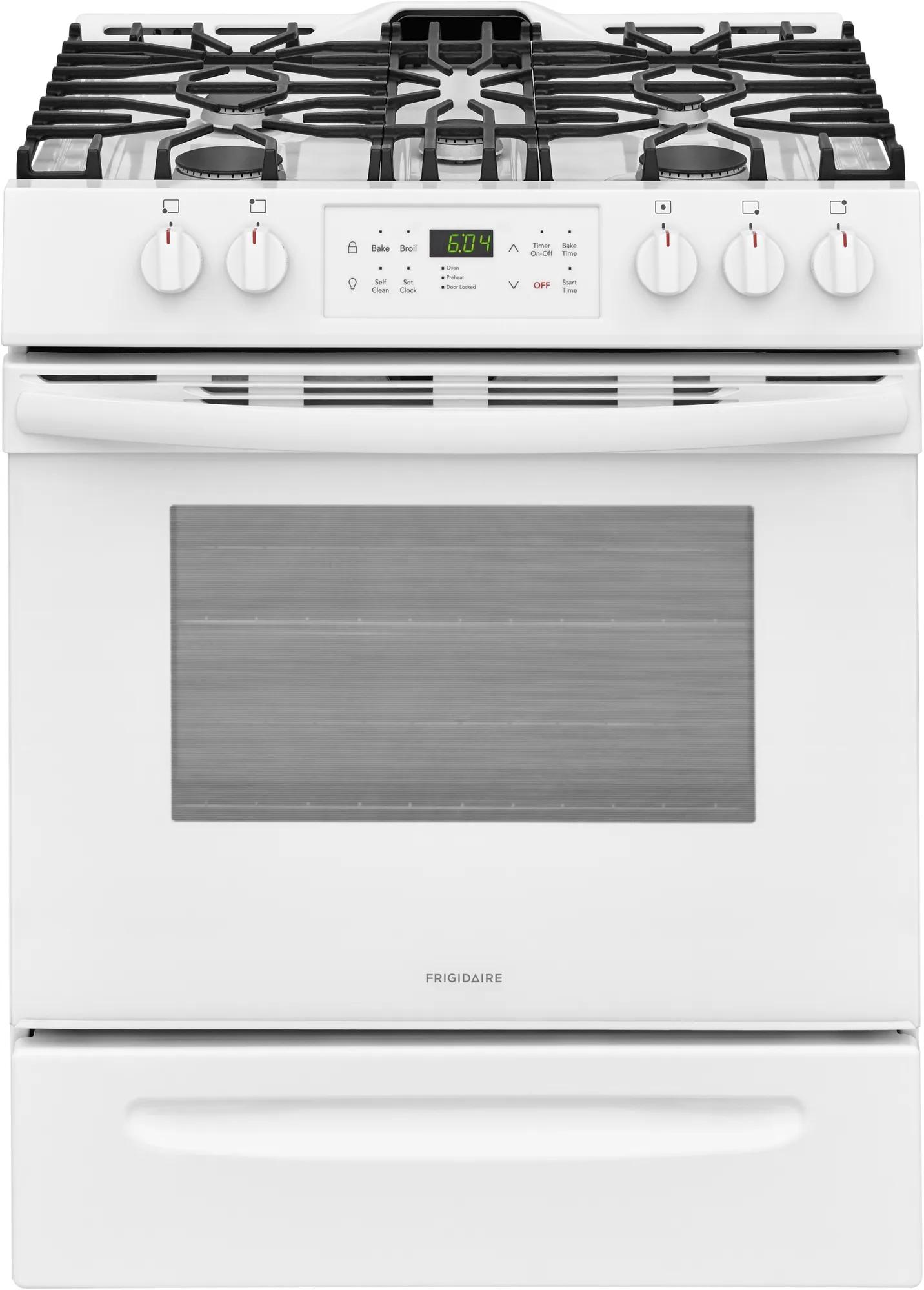 30" Front Control Freestanding Gas Range