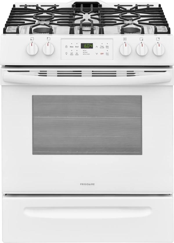 30" Front Control Freestanding Gas Range