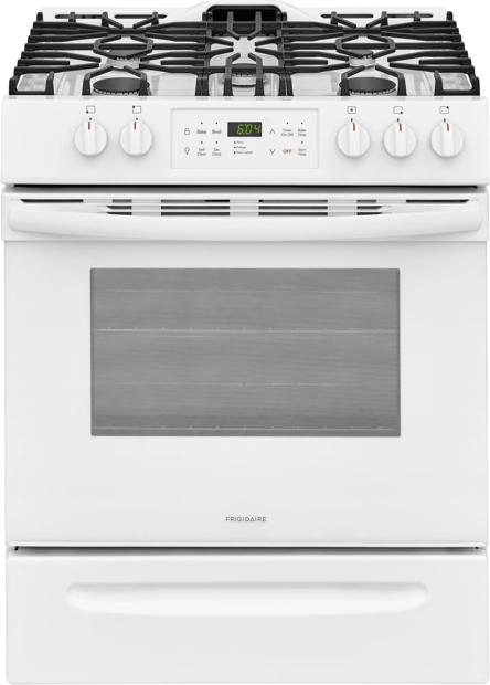 Frigidaire 30'' Front Control Freestanding Gas Range