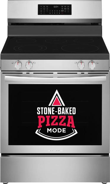 30" Electric Range with Stone-Baked Pizza  - GCRE3070BF