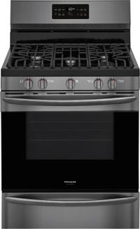 30" Freestanding Gas Range with Steam Clean