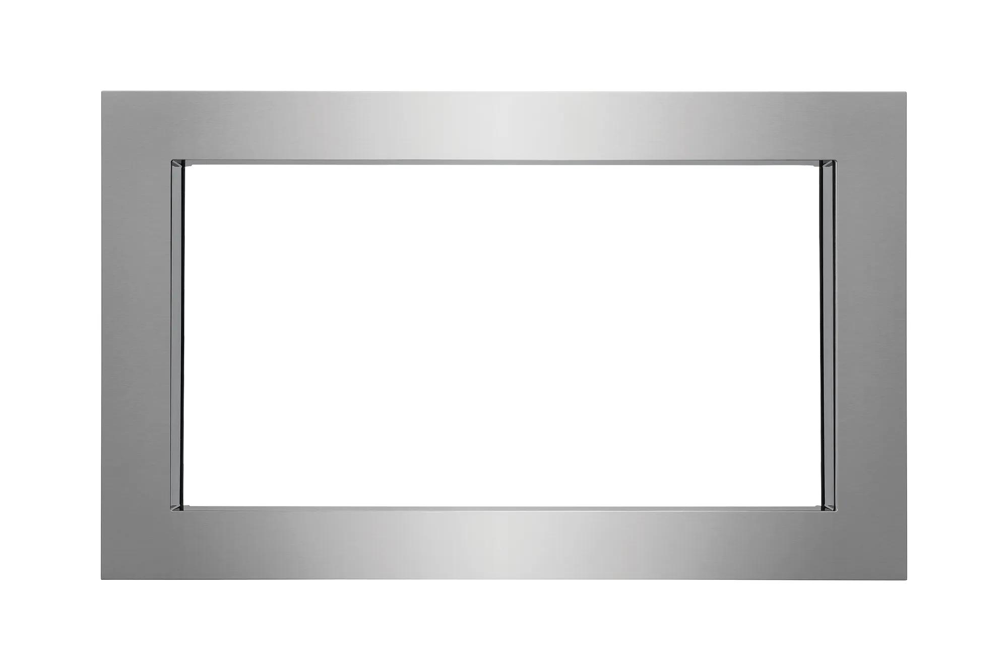 30" Stainless-Steel Gallery Microwave Trim Kit