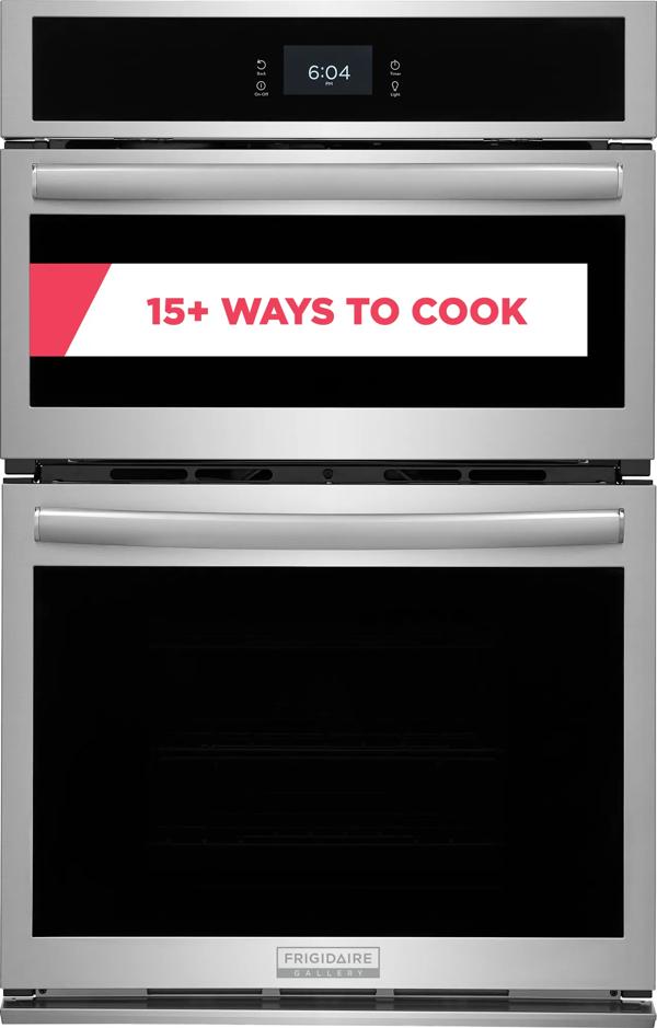 27" Electric Wall Oven and Microwave Combination with 15+ Ways To Cook