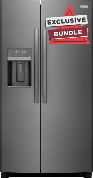 22 Cu. Ft. 36" Counter-Depth Side by Side Refrigerator with Free Additional Filter Kit