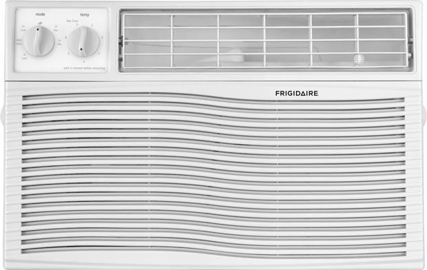 8,000 BTU Window-Mounted Room Air Conditioner White-FFRA0811U1