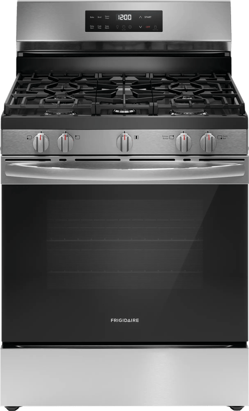 30" Gas Range with Steam Clean