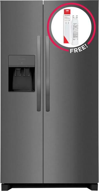 26 Cu. Ft. 36” Standard-Depth Side-by-Side Refrigerator with Free Additional Water and Ice Filter - FRSS2623AD-C1