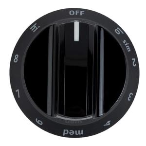 Range Knob, Black