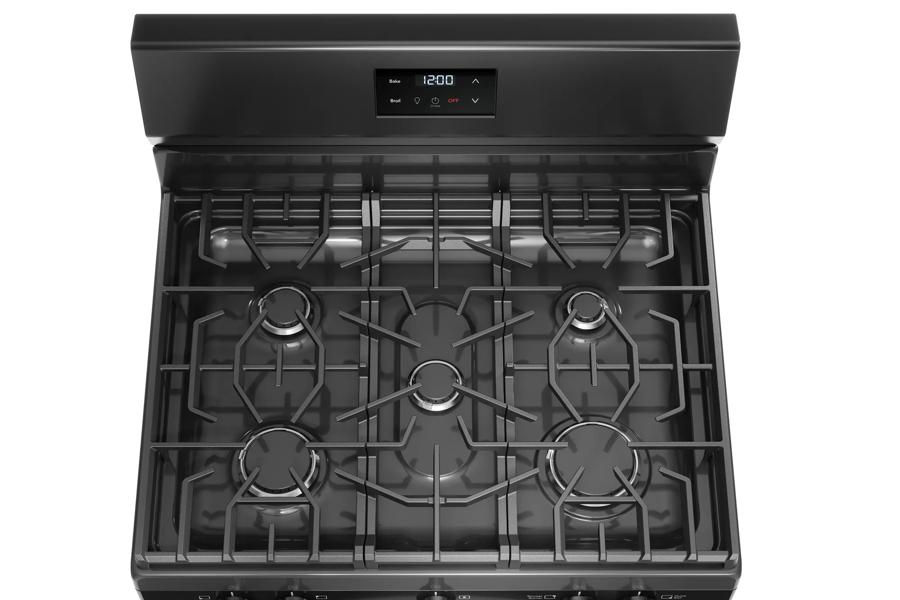 Five Burner Cooktop