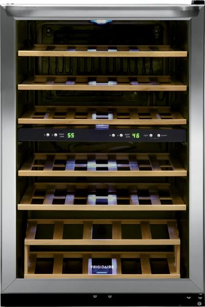 45 Bottle Two-Zone Wine Cooler