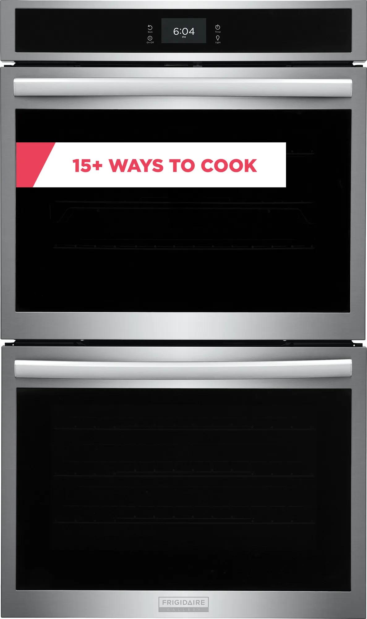 30" Double Electric Wall Oven with 15+ Ways To Cook