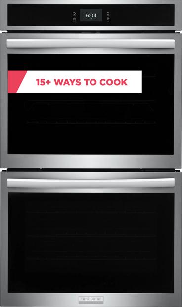 30" Double Electric Wall Oven with 15+ Ways To Cook - GCWD3067AF
