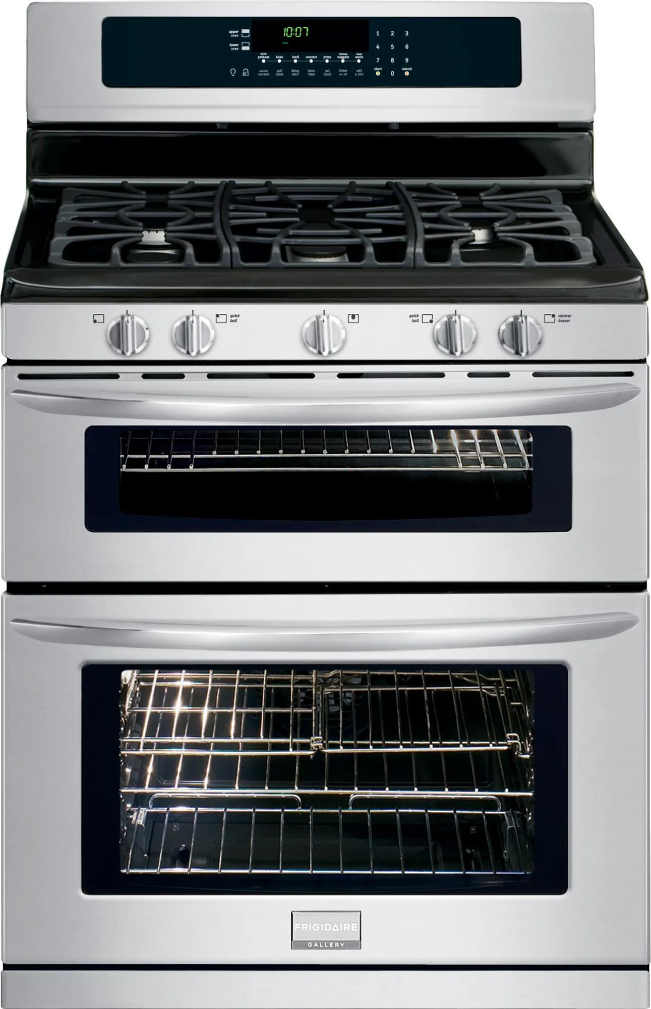 30" Freestanding Gas Double Oven Range