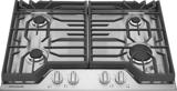 30" Gas Cooktop — Stainless Steel