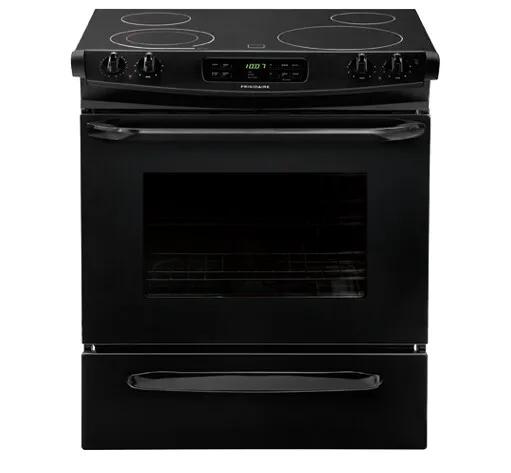 30" Slide-In Electric Range Black-CFES3025PB