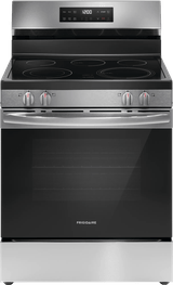 30" Electric Range with Steam Clean