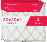 PureAir®   20" x 20" x 1" MERV 8 Allergen Air Filter - 4 Pack