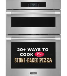 Frigidaire Professional 30'' Microwave Combination Wall Oven with Stone-Baked Pizza Mode