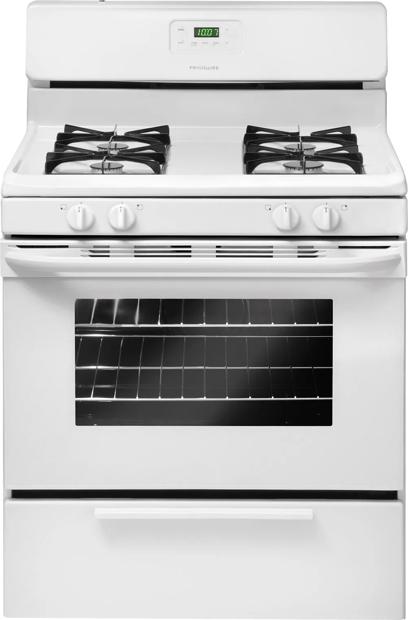 30" Freestanding Gas Range White-CFGF3017LW