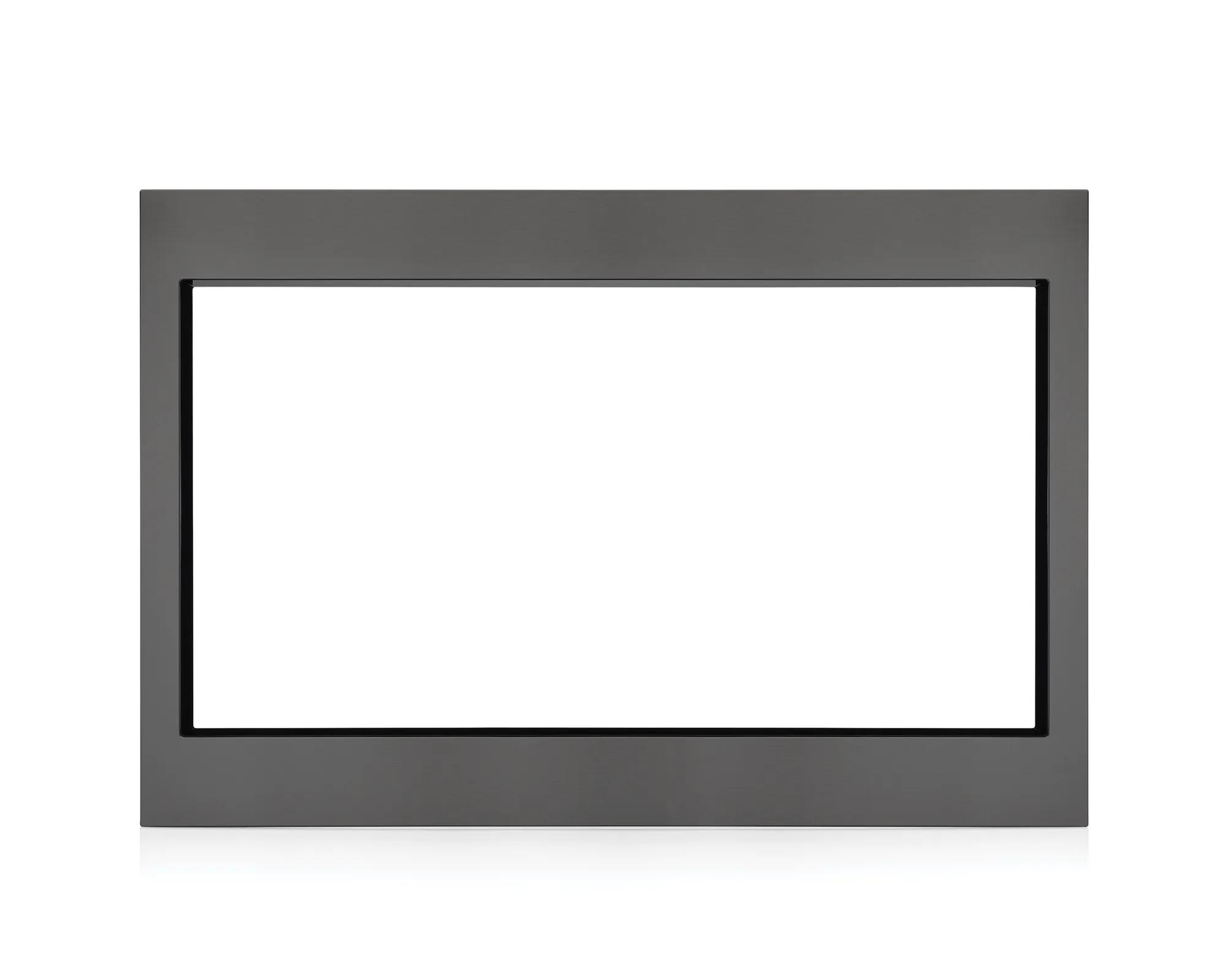 27" Dark Stainless Steel Gallery Microwave Trim Kit