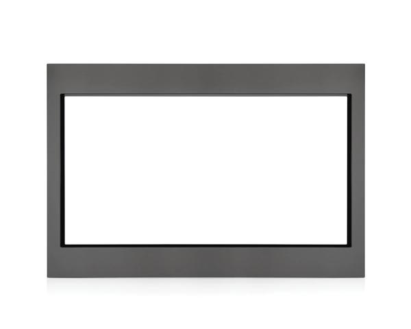 27" Dark Stainless Steel Gallery Microwave Trim Kit