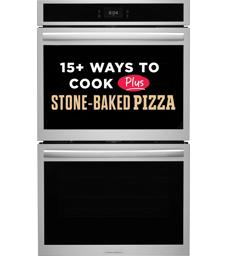 Frigidaire Gallery 30'' Double Electric Wall Oven with Stone-Baked Pizza