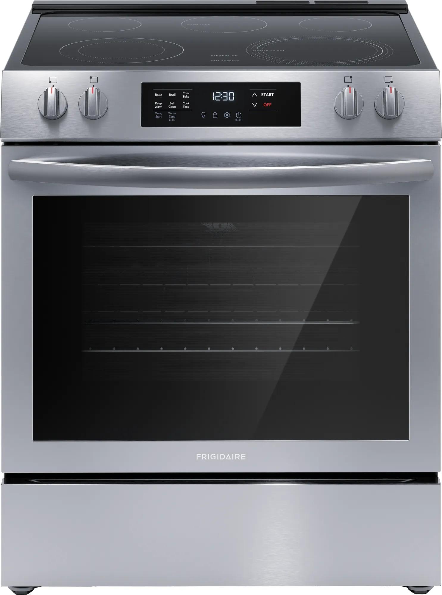 30" Front Control Freestanding Electric Range