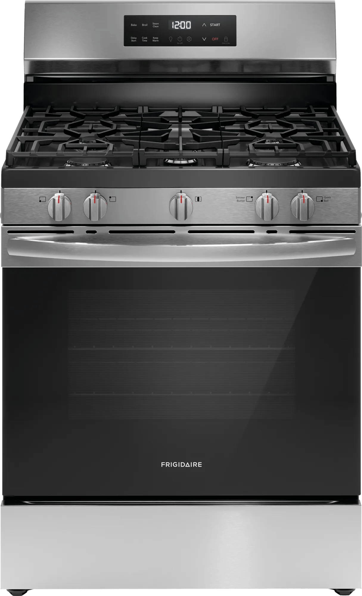 30" Gas Range with Quick Boil