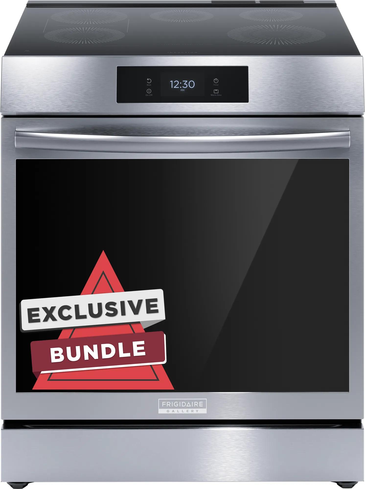 30” Induction Range with 15+ Ways to Cook, Includes Free Air Fry Tray