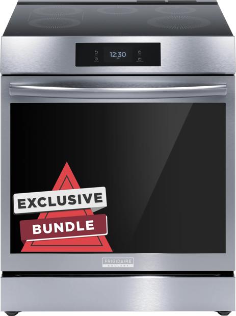 30” Induction Range with 15+ Ways to Cook, Includes Free Air Fry Tray - GCFI3060BF-A1