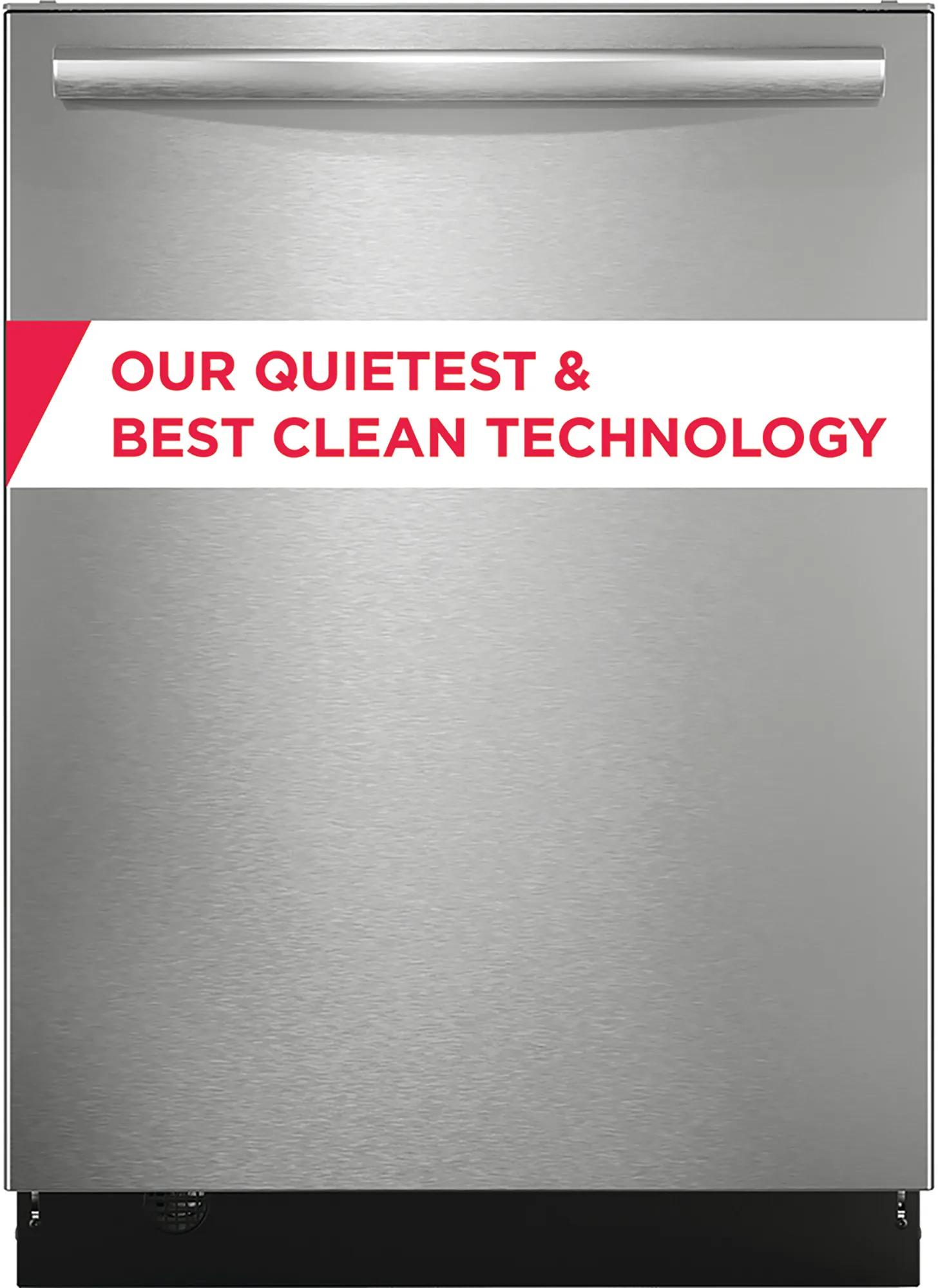 24" Stainless Steel Tub Dishwasher with CleanBoost™
