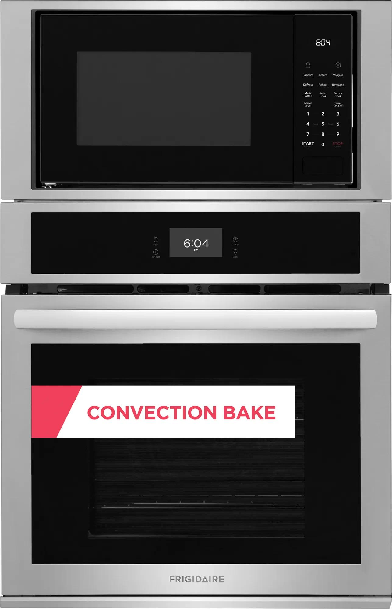 27" Electric Wall Oven and Microwave Combination
