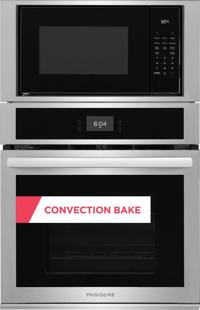 27" Electric Wall Oven and Microwave Combination