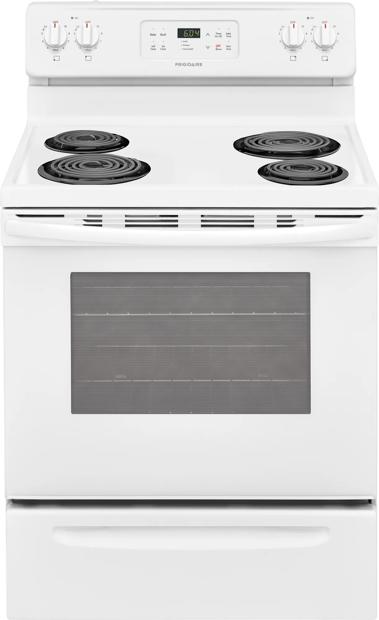 30" Electric Range White-CFEF3016TW