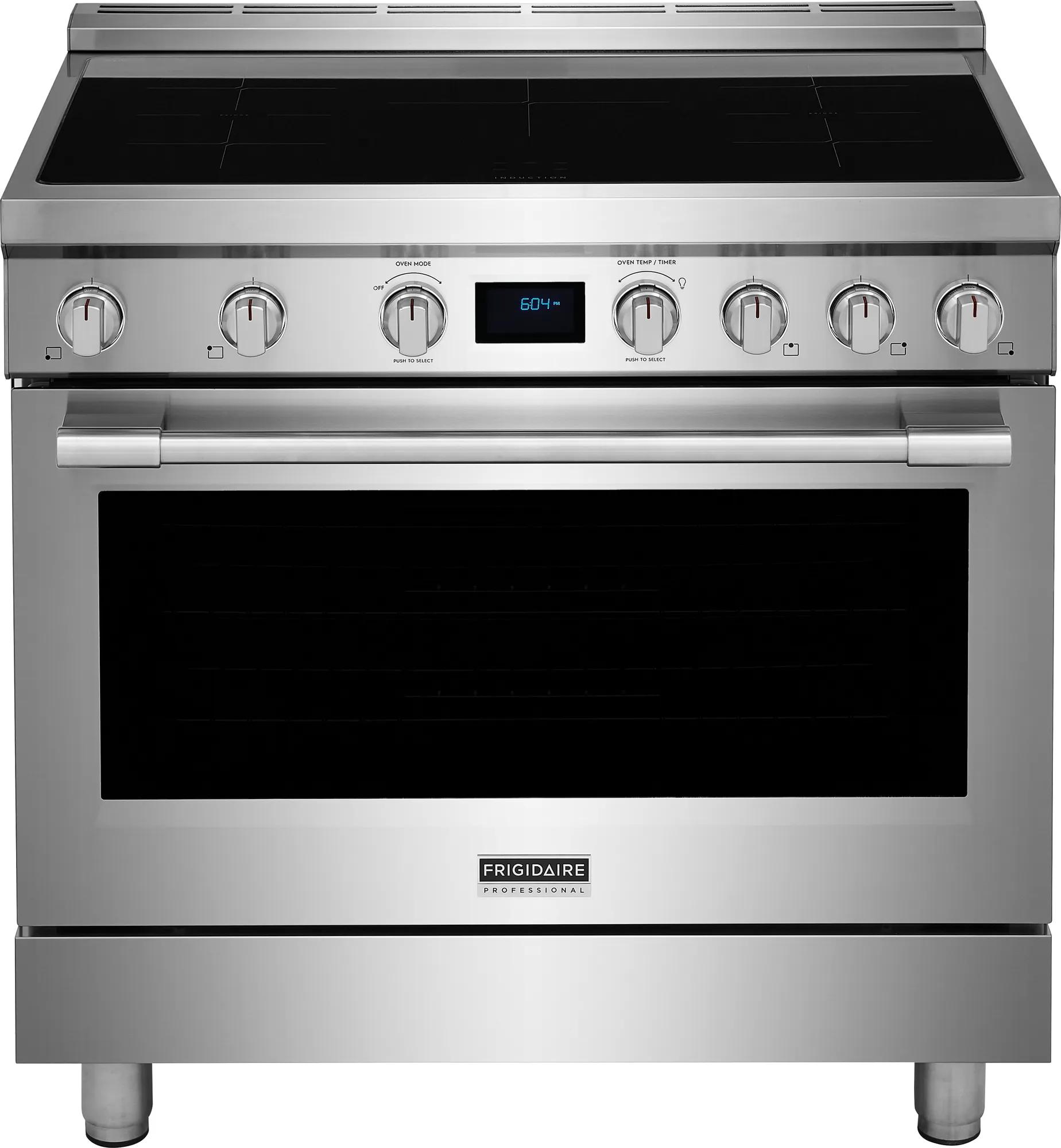 36" Induction Freestanding Range