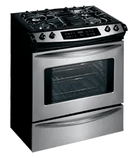 30" Slide-In Dual Fuel Range