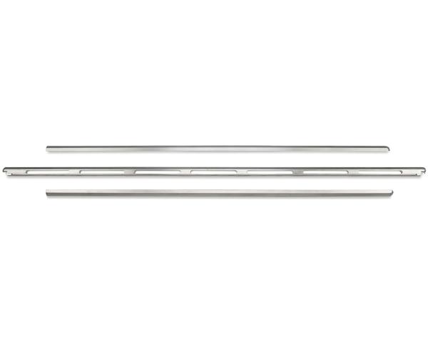 Front Control Electric and Induction Range Stainless Steel 3-Piece Trim Kit