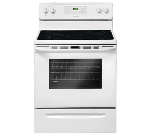 30" Freestanding Electric Range White-CFEF3018LW