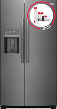 26 Cu. Ft. 36" Standard-Depth Side-by-Side Refrigerator with Free Additional Filter Kit