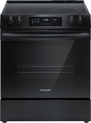 30" Electric Range with Steam Clean — Black (FCFE3062AB)