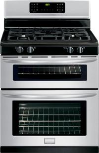 30" Freestanding Gas Double Oven Range