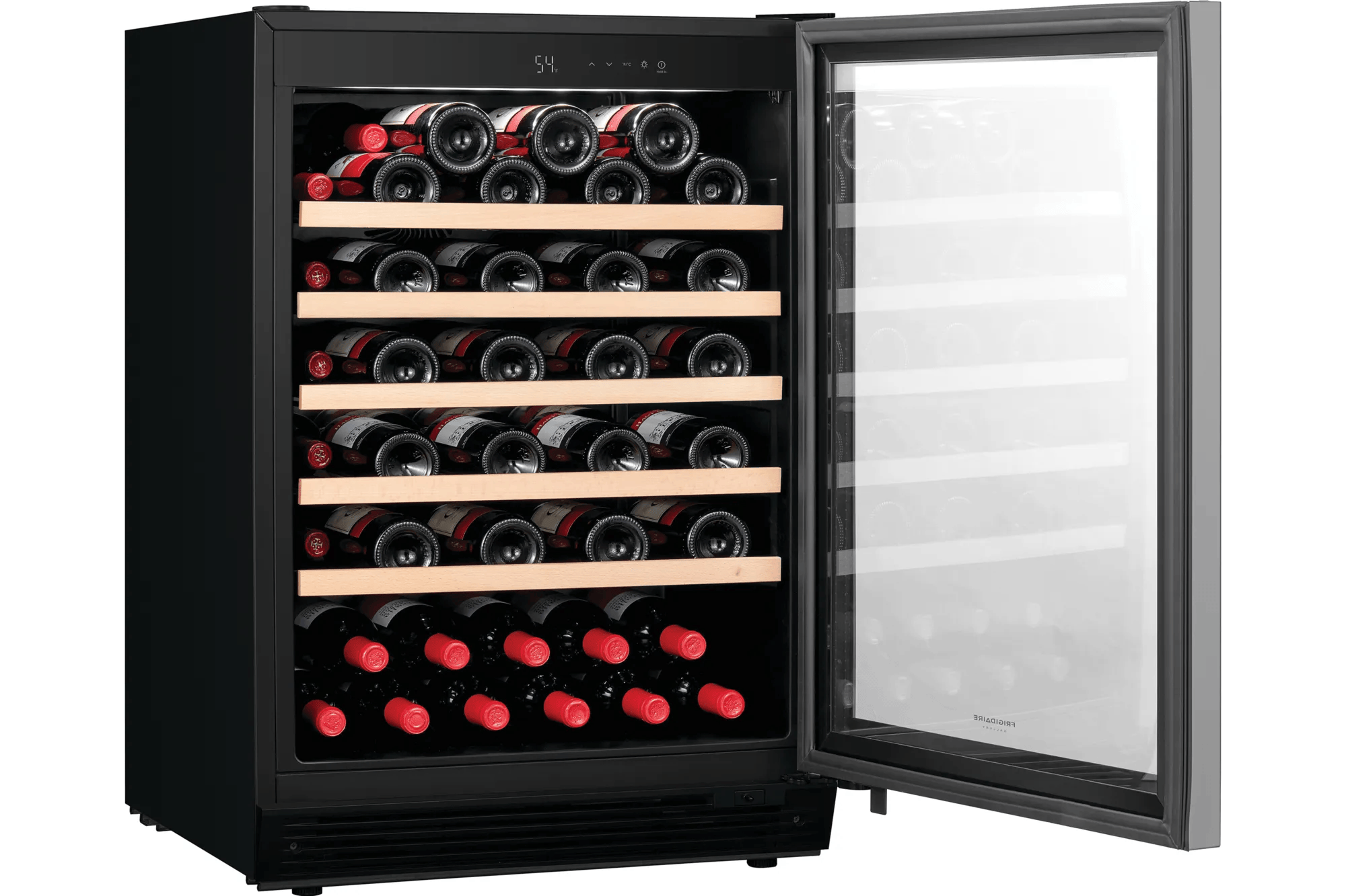Holds up to 57 Wine Bottles